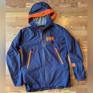 Helly Hansen Ski Jacket, Shell, Medium